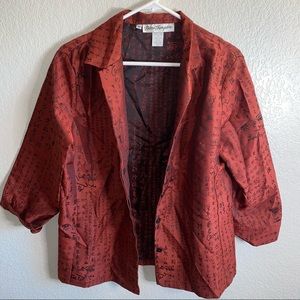 Norm Thomson Unique Jacket Size Large